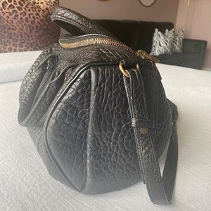 Alexander Wang Black textured duffel Bag (medium)